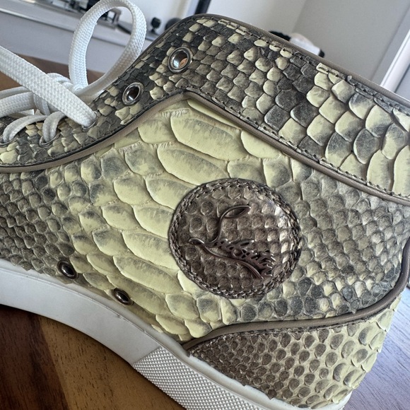 Christian Louboutin sneakers snake skin , glow in the dark - Picture 8 of 8